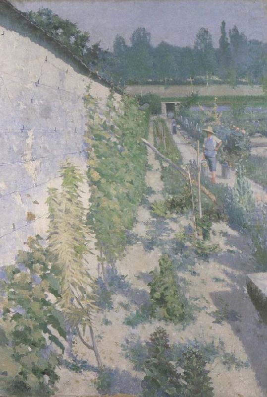 Garden in Grez, Karl Nordstrom